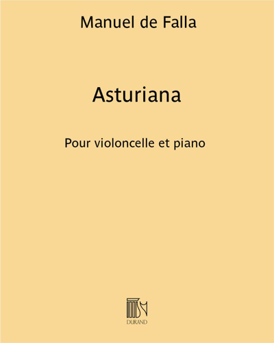 Asturiana (Extract No. 5 from 'Suite populaire espagnole') — 法雅