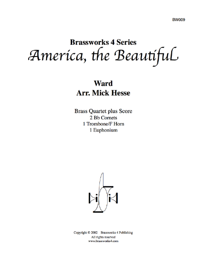 America, the Beautiful — Samuel Augustus Ward