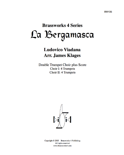 La Bergamasca — Lodovico Grossi da Viadana