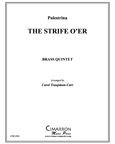 The Strife is O'er — Giovanni Pierluigi da Palestrina
