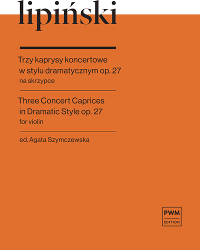 Three Concert Caprices in Dramatic Style, op. 27 — 佚名