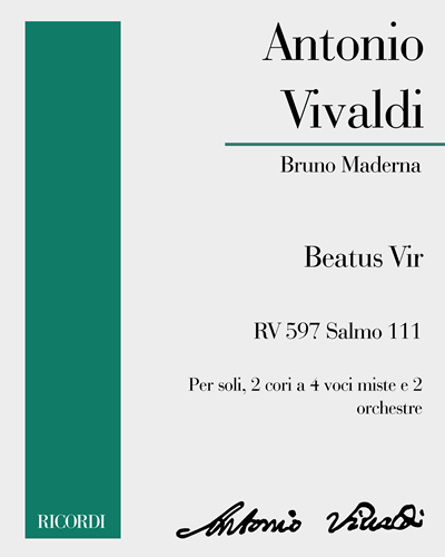Beatus Vir, RV 597 (Psalm 111) — 维瓦尔第