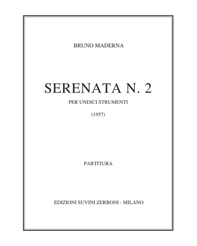 Serenata No. 2 — 马代尔纳