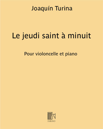 Le jeudi saint à minuit (Extract from the Suite 'Sevilla') — Joaquín Turina