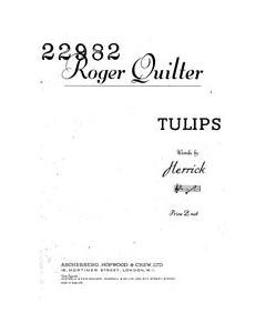 Tulips — Roger Quilter