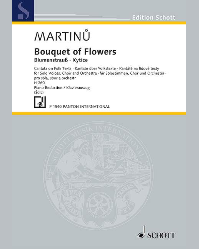 Bouquet of Flowers, H. 260 — Bohuslav Martinů