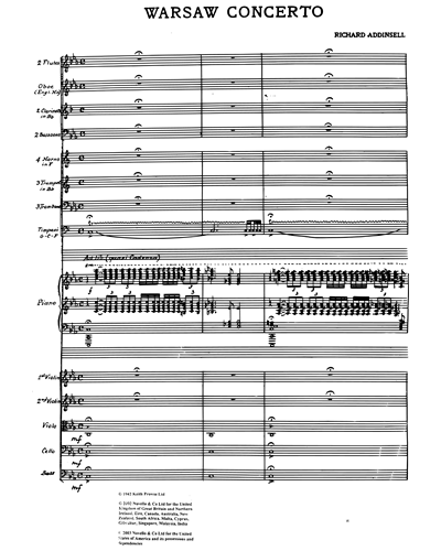 Warsaw Concerto — Richard Addinsell