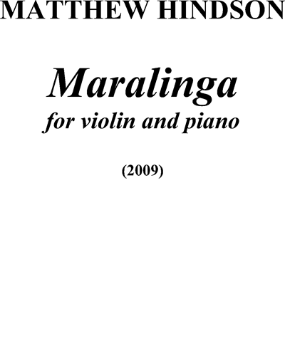 Maralinga — Matthew Hindson