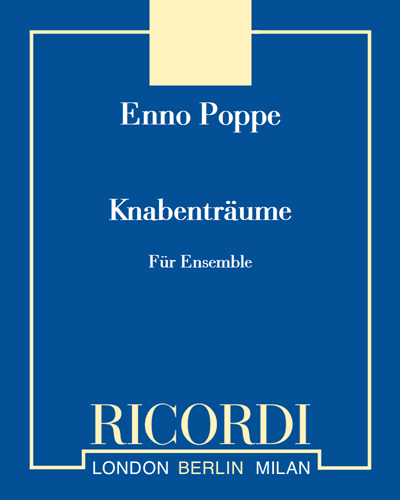 Knabenträume — Enno Poppe