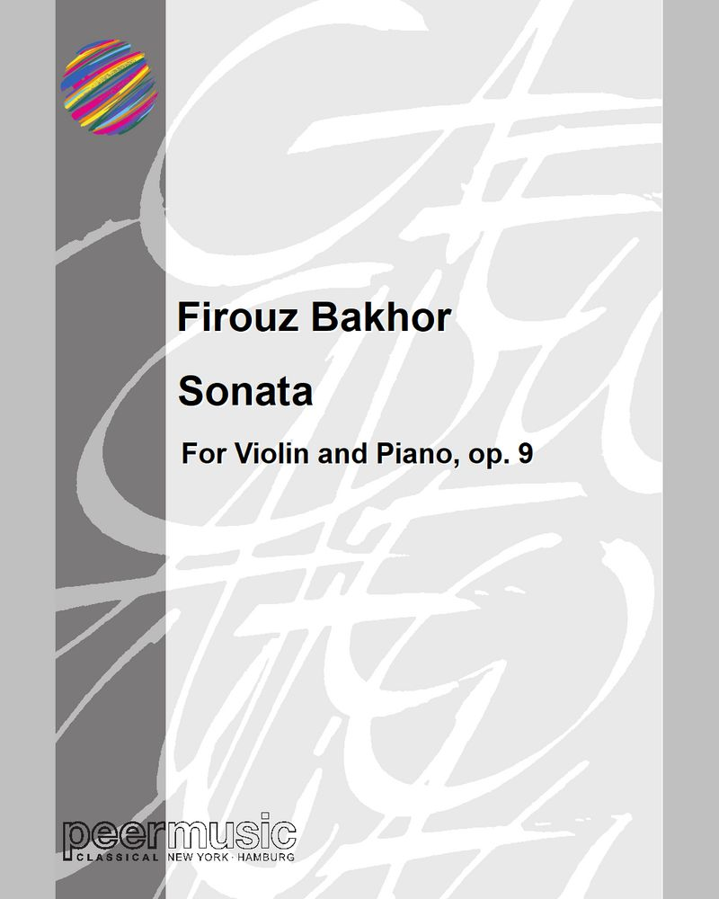 Sonata, op. 9 — Firouz Bakhor