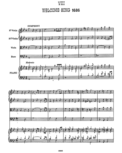 Ye Tuneful Muses, Z. 344 — 普赛尔