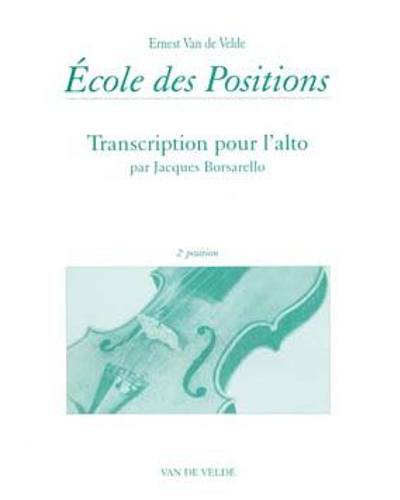School of Positions: 2nd Position — Ernest van de Velde