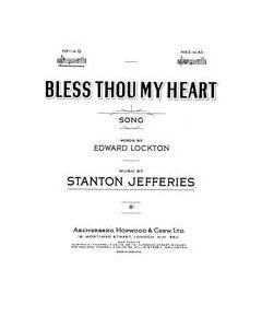 Bless Thou My Heart — Stanton Jefferies