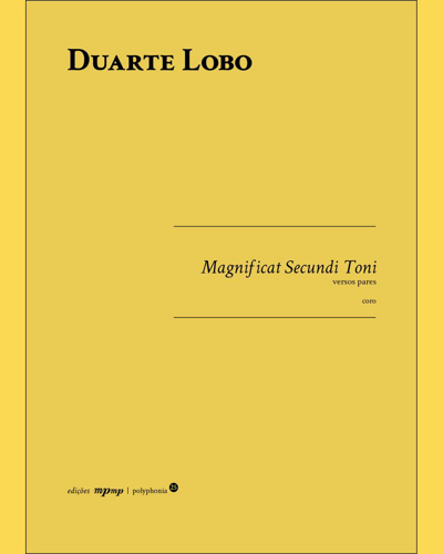 Magnificat Secundi Toni — Duarte Lôbo