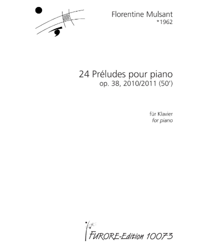 Twenty-four Preludes for Piano, op. 38 — Florentine Mulsant