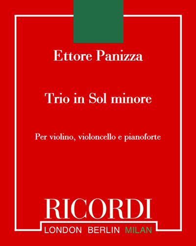 Trio in Sol minore — Ettore Panizza