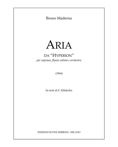 Aria (from 'Hyperon') — 马代尔纳
