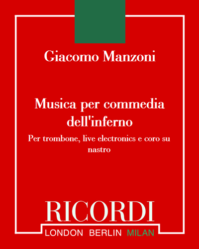 Musica per commedia dell'inferno — 贾科莫·曼佐尼