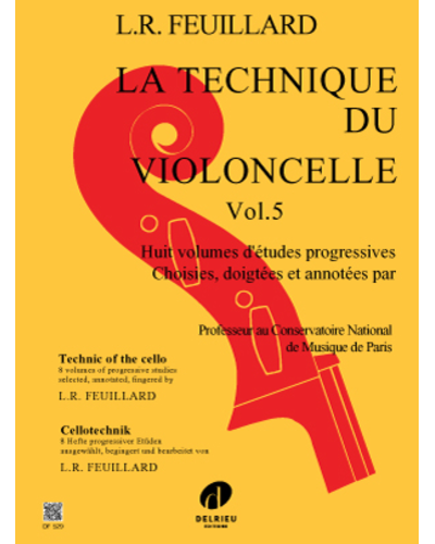 Technique for Cello, Vol. 5 — Louis Feuillard