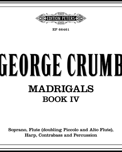 Madrigals, Book IV — 乔治·克拉姆