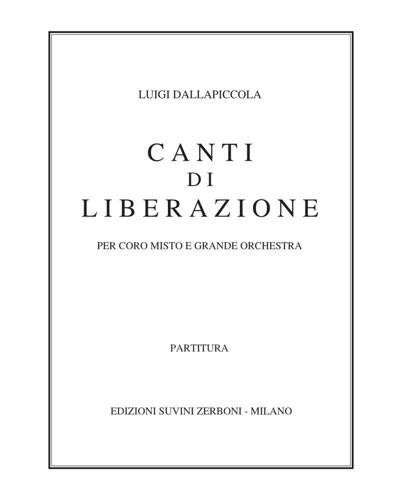 Canti di liberazione — 达拉皮科拉