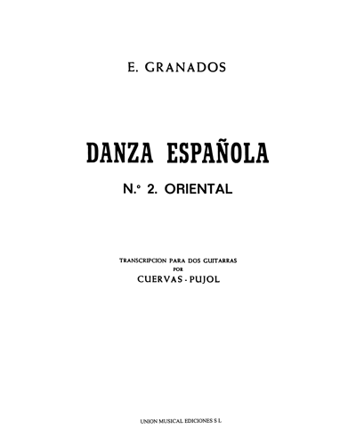 Danza Española — 格拉纳多斯