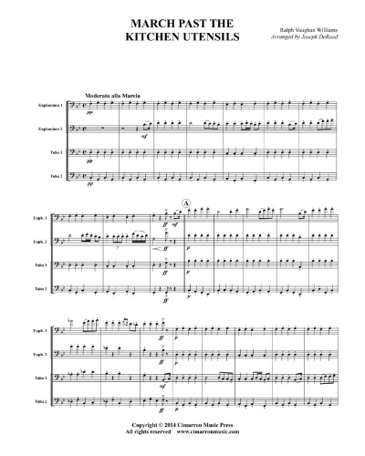 March Past the Kitchen Utensils — Ralph Vaughan Williams