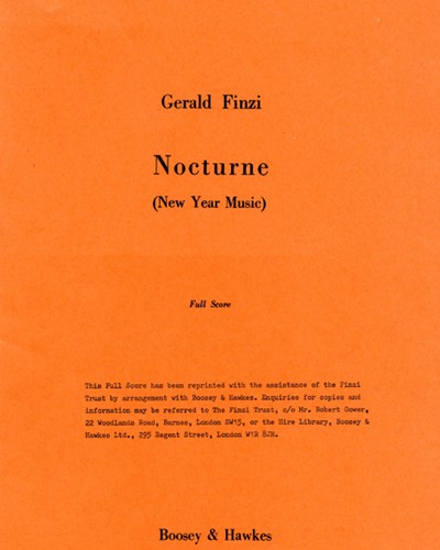 Nocturne (New Year Music), op. 7 — 杰拉尔德·芬齐