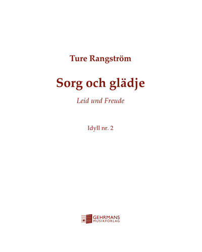 Idyll No. 2 — Ture Rangström