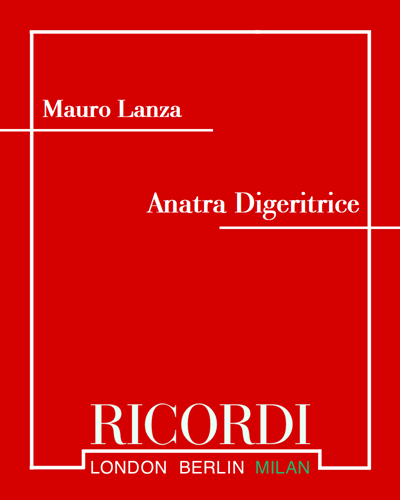Anatra Digeritrice — Mauro Lanza