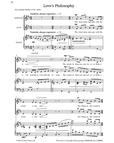Love's Philosophy — Alexander L’Estrange