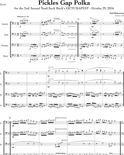 Pickles Gap Polka — Gail Robertson