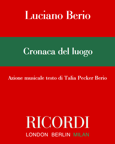 Cronaca del luogo — 贝里奥