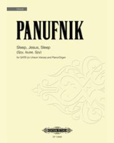 Sleep, Jesus, Sleep (Spy, Isuse, Spy) — Roxanna Panufnik
