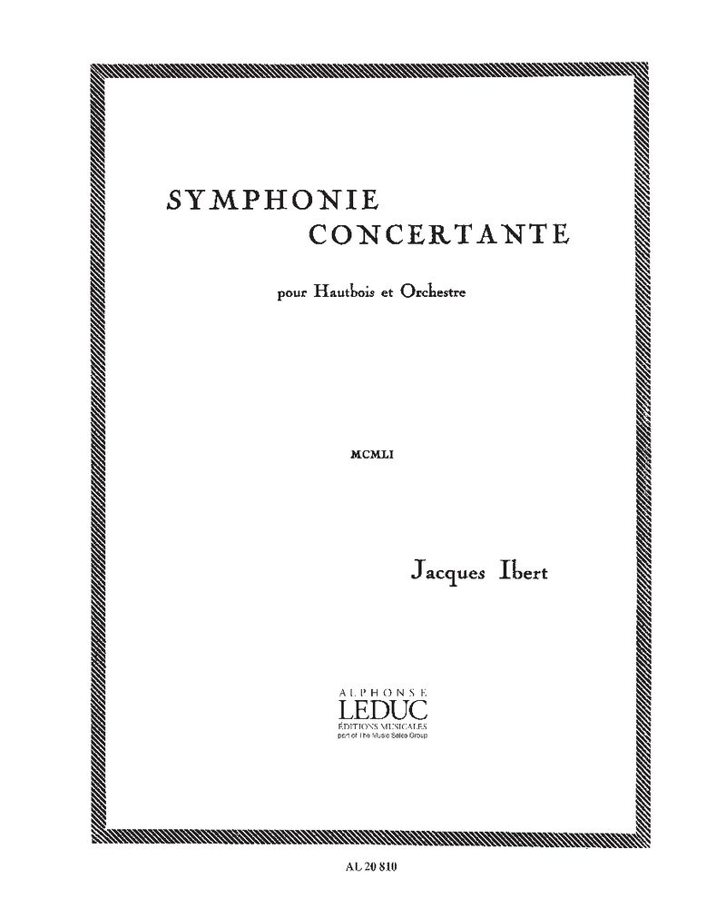 Symphonie concertante — 雅克·伊贝尔