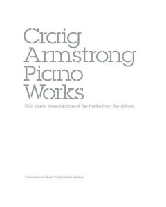 Gentle Piece — Craig Armstrong