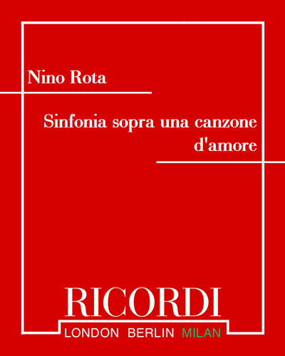 Sinfonia sopra una canzone d'amore — 尼诺·罗塔