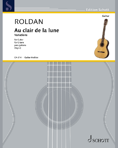 Au clair de la lune — Eugène Roldan