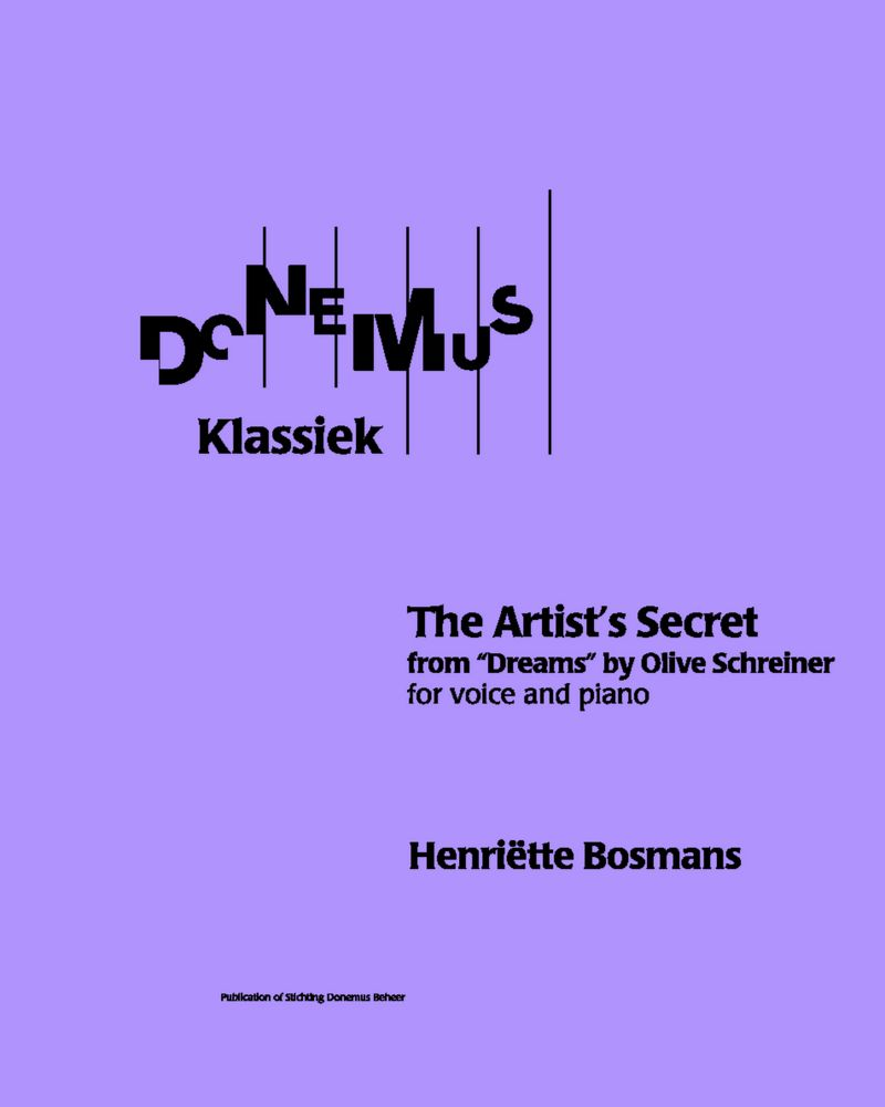 The Artist's Secret — Henriëtte Bosmans