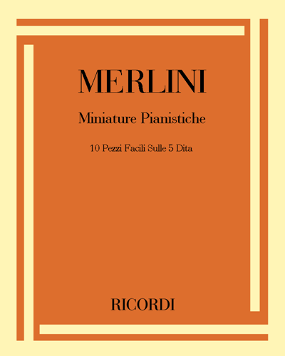 Miniature Pianistiche — Ernesto Merlini