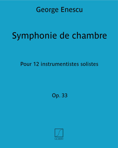 Chamber Symphony, op. 33 — 埃内斯库