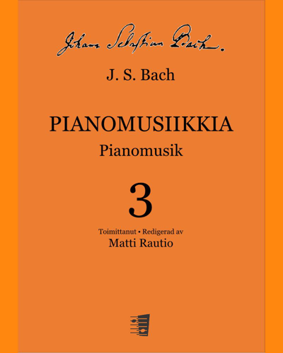 Music for Piano 3 — 巴赫