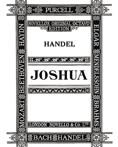 Joshua, HWV 64 — George Frideric Handel