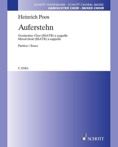 Auferstehn — Heinrich Poos
