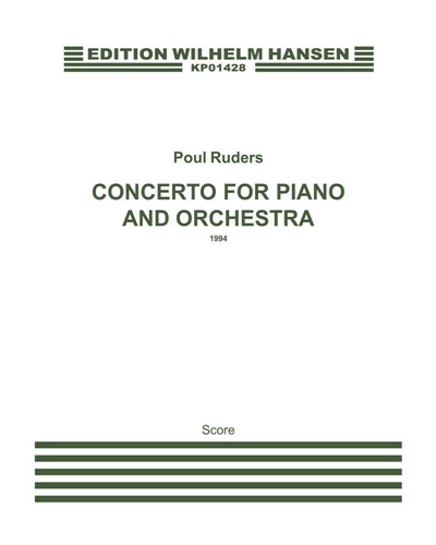 Concerto for Piano and Orchestra — Poul Ruders