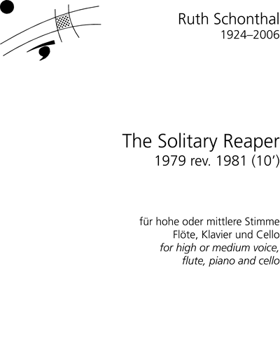 The Solitary Reaper — Ruth Schönthal