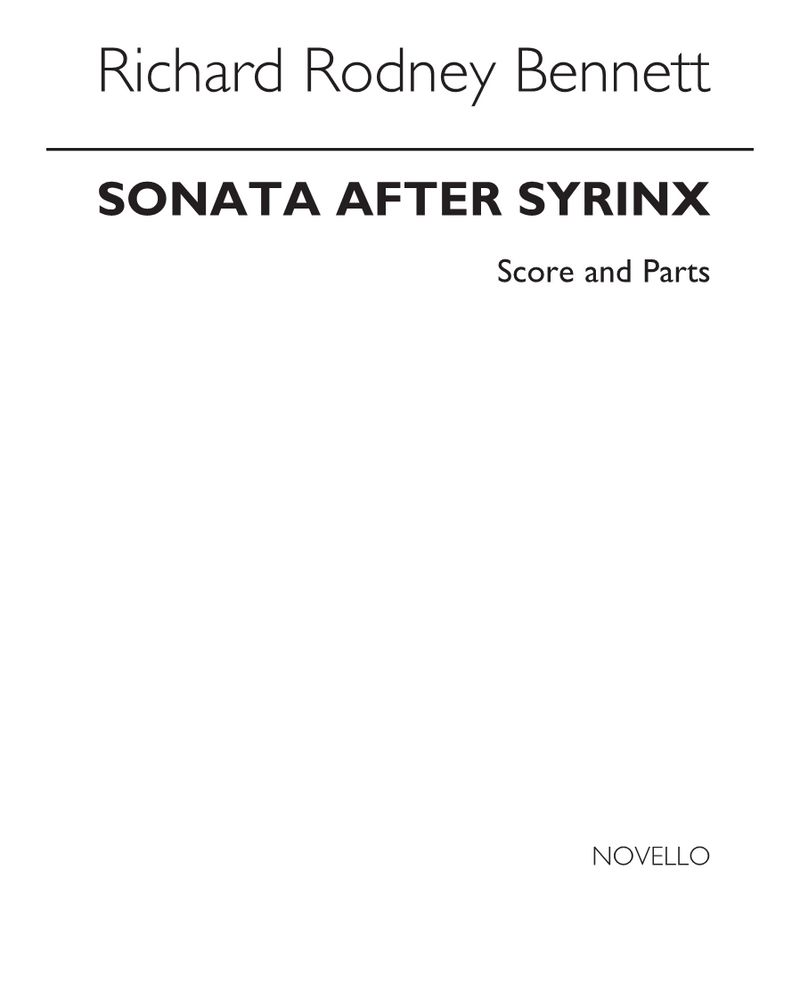 Sonata after Syrinx — 理查德·罗德尼·贝内特
