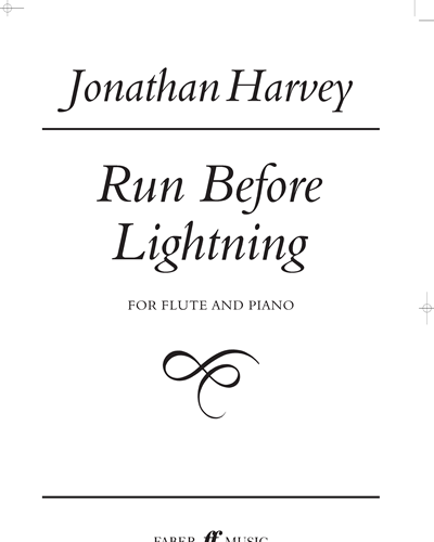 Run Before Lightning — 乔纳森·哈维