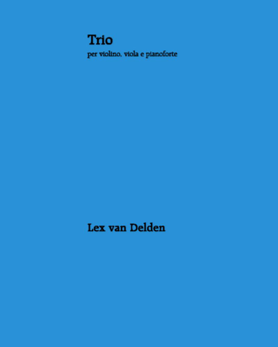 Trio, op. 7d — Lex van Delden