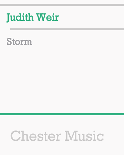 Storm — 朱迪思·韦尔